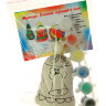 Детский набор для творчества "Колокольчик" в комплекте с красками
