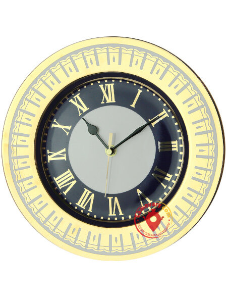 Часы декоративные  "Звезды Москвы" форма Европейская